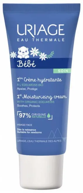 BEBE - 1ère Crème Hydratante - Visage - Peaux Sèches à Très Sèches, 40ml | Uriage  - Parapharmacie Boticinal