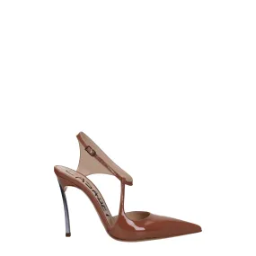 Casadei Sandales Tiffany femme rose / grès peinture